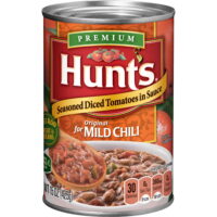 Hunt's Seasoned Tomato Sauce for Mild Chili, Tomato Sauce, 15 oz