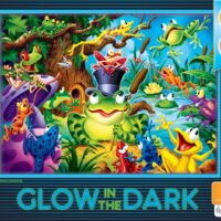 MasterPieces 60 Piece Glow in the Dark Puzzle - Abracadabra - 14'x19'