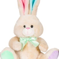 KellyToy 11' Soft Sitting Bunny Rabbit (Cream)