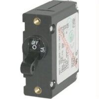 Blue Sea 7221 AC / DC Single Pole Magnetic World Circuit Breaker  -  30 Amp