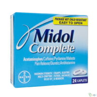 Midol Complete Menstrual Pain Relief Gelcaps W/ Acetaminophen - 24 Ct