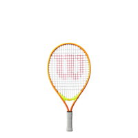 Wilson Federer 19' Junior Tennis Racket - Orange (Age 5 & Under), 82 sq in, 6.4oz