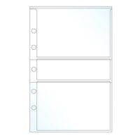 Mini Binder Photo Sheet Protectors, 3 x 5 inches - Pack of 50 - Made in USA
