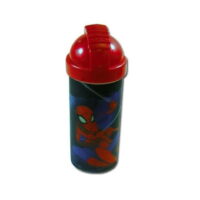 Spectacular Spiderman Lentincular Flip n Sip Tumbler Bottle