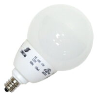 LongStar 00740 - FE-G16-7W/50K E12 Globe Screw Base Compact Fluorescent Light Bulb