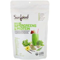 Sunfood SunFood Superfoods  Supergreens & Protein, 8 oz