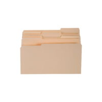 Staples Top-Tab File Folders 1/3 Cut Manila Legal-Size 24/Pack 235408/TR58116