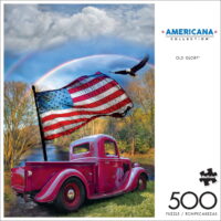 Buffalo Games Americana - Old Glory 500 Pieces Jigsaw Puzzle