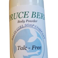 Body Powder - Talc Free  - Spruce Berry - by Salty Girl Soap Company