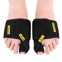 Bunion Corrector Toe Straightener – 1 Pair Bunion Brace For Big Toes or Tailors Bunions, Ideal for Hallux Valgus Orthopedic Brace & Toe Separator for Foot Pain Relief, Foot Splint for Day/Night Time