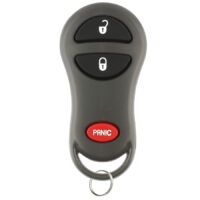 KeylessOption Keyless Entry Remote Control Car Key Fob Replacement 56036860 GQ43VT9T for 1999-2001 Jeep Cherokee 1999-2004 Grand Cherokee