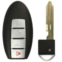 KeylessOption Keyless Entry Remote Control Car Smart Key Fob Replacement CWTWBU735 for 2007-2008 Nissan Maxima & 2007-2012 Nissan Sentra