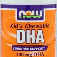 Now Kid's Chewable DHA Cognitive Support Softgels, Fruit Flavor, 100 Mg, 60 Ct