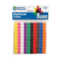 Learning Resources MathLink Cubes, Educational Math Manipulatives, Ages 5+