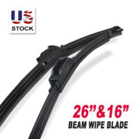 ABLWIPE 26'+16' Fit For Honda CR-V 2010 Front Windshield Wiper Blades, Set of 2, Left & Right, Driver & Passenger
