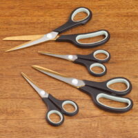 Titanium Black Scissors set of 4