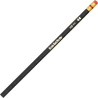 Paper Mate Mirado Black Warrior Pencils with Eraser #2 Lead - Black Barrel - 12 / Dozen