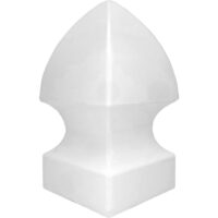 Jake Sales Brand Gothic Style 4' Vinyl Post Cap - For 4' x 4' Vinyl Fence Post - One Each