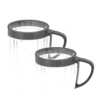 NutriBullet Lip Ring with Handle (set of 2).25 Lbs, Grey
