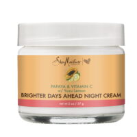 SheaMoisture Brighter Days Ahead Night Cream Papaya and Vitamin C, 2 oz