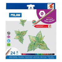 Up the ante on your coloring with the help of Milan colored pencils. The silky lead makes it easy to try new methods such as crosshatching and stippling
