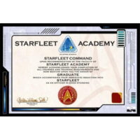 Posterazzi NMR241154 Star Trek - Certificate Poster Print - 24 x 36 in