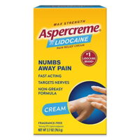 Aspercreme with Lidocaine Maximum Strength Pain Relief Cream, 2.7 oz