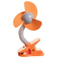 Tee-Zed Clip-On Fan, Orange