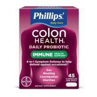 Phillips' Colon Health Daily Probiotic Supplement Capsules, 45 Count