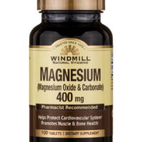 Windmill Magnesium 400 Mg Tablets, 100.0 Count