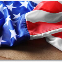 American Flag Greeting Cards - USA - Patriotic - Military - Blank on The Inside - Includes 24 Cards and Envelopes - 5.5' x 4.25'(24 Pack)