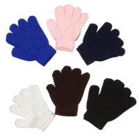 Kids Korner Stretch Gloves Kids 6-Pack Ages 7-16 years