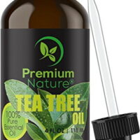 Tea Tree Pure Essential Oil 4 Oz - Natural Therapeutic Grade Aromatherapy Relaxation Body & Skin Tag Essential Oils for Diffusers & Carrier Oils For Toenail Nail Fungus Acne & Lice Limited Edition 2.0