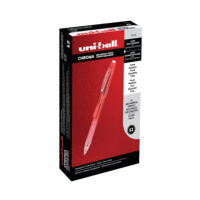 Uni-ball CHROMA Mechanical Pencil Red 0.7 mm Lead 12 Count