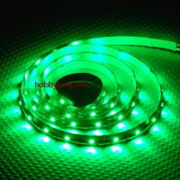 HobbyFlip R/C LED Flexible Strip GREEN (1 meter) Night Flying Compatible with RC Aircraft