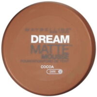 Maybelline Dream Matte Mousse Foundation, Cocoa, Dark [3], 0.64 oz