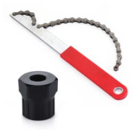 Bicycle Freewheel Disassembly Wrench Chain Whip Cassette Sprocket Remover tool