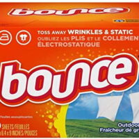 Bounce Dryer Sheets Laundry Fabric Softener, Outdoor Fresh Scent, 240 Count