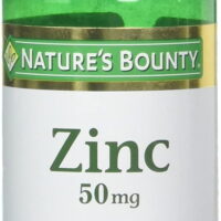 Nature's Bounty Vitamin Zinc 50mg Supports Immune System Function, 100ct