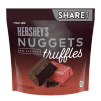 HERSHEY'S, NUGGETS Dark Chocolate Truffles Candy, Individually Wrapped, 7.7 oz, Share Pack