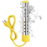 Immersive Water Heater, 1500W Portable Bucket Water Heater, With TheBLDFostat And TheBLDFometer, Suitable For Hot Tub, Inflatable Swimming Pool, Bathtub