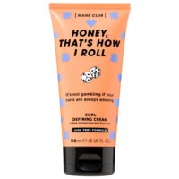 MANE CLUB Honey, That's How I Roll Curl Defining Cream with Coconut Oil, 5.3 fl oz