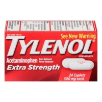 Tylenol Extra Strength Pain Reliever And Fever Reducer Caplets - 24 Ea, 3 Pack