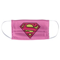 Superman Classic S Logo 1-Ply Reusable Face Mask Covering, Unisex