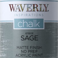 Waverly Inspirations Acrylic Ultra Matte Chalk Paint, Sage, 16 fl oz