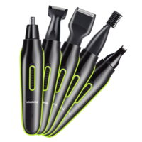 Mens Hair Clipper Beard Trimmer Grooming kit Hair trimmer Mustache trimmer Body groomer Trimmer for Nose Ear Facial Hair Cordless Waterproof 5 in 1