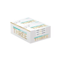 THREE Gum Sugar Free Chewing Gum with Xylitol - Natural Wintergreen Flavor - 12 Pieces (Pack of 10)