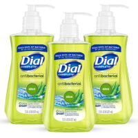 Dial Antibacterial Liquid Hand Soap, Aloe, 7.5 Ounce (Pack of 3)