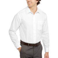 George Men's Classic Long Sleeve Dress Shirt