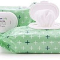 Baby Wipes, Scented, Vitamin E & Aloe Baby Wipe, 6.8' X 7', McKesson - 72 ea (Pack of 2)